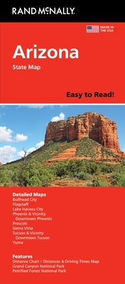 Rand McNally Easy to Read Folded Map: Arizona State Map by Rand McNally