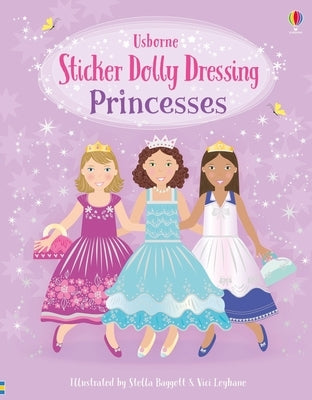 Sticker Dolly Dressing Princesses by Watt, Fiona