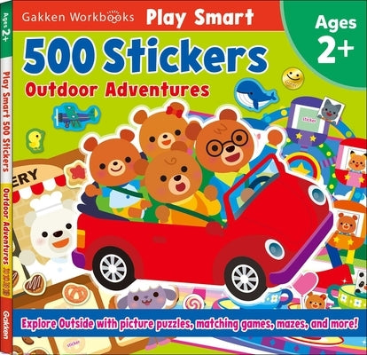 Play Smart 500 Stickers Outdoor Adventures by Gakken Early Childhood Experts