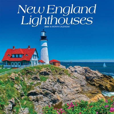 Lighthouses, New England 2024 Square by Browntrout