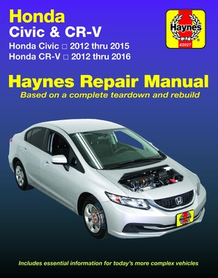 Honda Civic 2012-15 & Cr-V 2012-16 by Haynes, J. H.