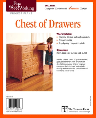 Fine Woodworking's Chest of Drawers Plan by Rodriguez, Mario