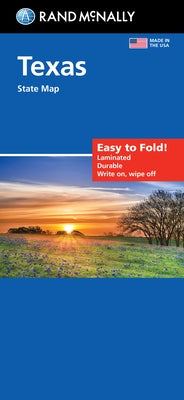 Rand McNally Easy to Fold: Texas State Laminated Map by Rand McNally