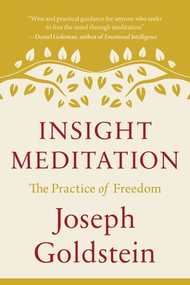 Insight Meditation: The Practice of Freedom by Goldstein, Joseph