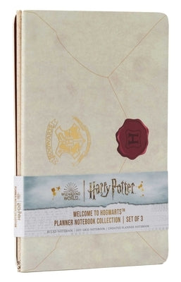 Harry Potter: Welcome to Hogwarts Planner Notebook Collection (Set of 3): (Harry Potter School Planner School, Harry Potter Gift, Harry Potter Station by Insight Editions