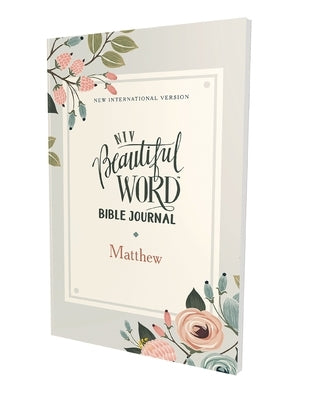 Niv, Beautiful Word Bible Journal, Matthew, Paperback, Comfort Print by Zondervan