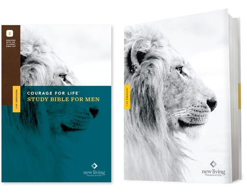 NLT Courage for Life Study Bible for Men, Filament Enabled (Hardcover) by New Living Translation