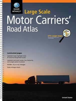 Rand McNally Large Scale Motor Carriers' Road Atlas by Rand McNally