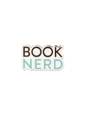 Book Nerd Enamel Pin by Out of Print