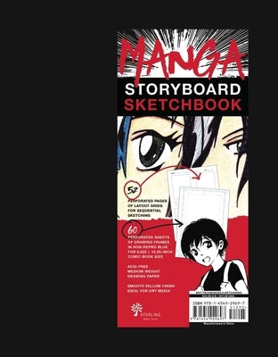 Manga Storyboard Sketchbook: A Comic Book Sketchbook with Storyboard Layout Grids, Acid-Free Medium-Weight Drawing Comic Book Paper by Union Square & Co