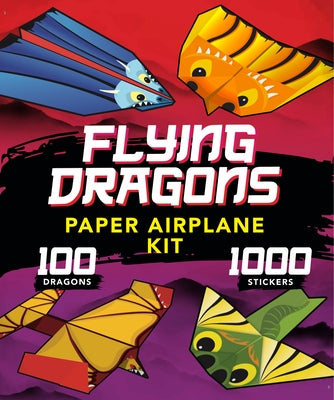 Flying Dragons Paper Airplane Kit by Publications International Ltd