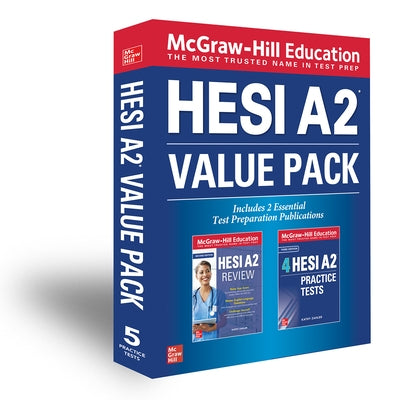 McGraw-Hill Education Hesi A2 Value Pack by Zahler, Kathy A.