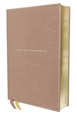 Nbla, Santa Biblia, AMA a Dios Grandemente, Interior a Cuatro Colores Leathersoft, Oro Rosa, Comfort Print by Nbla-Nueva Biblia de Las AmÃ©ricas