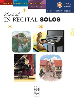 Best of in Recital Solos, Book 6 by Marlais, Helen