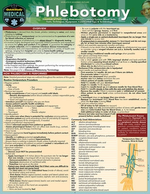 Phlebotomy: A Quickstudy Laminated Reference Guide by Almquist, Kathryn
