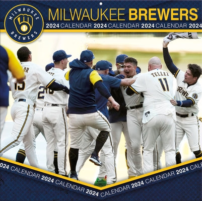 Milwaukee Brewers 2024 12x12 Team Wall Calendar by Turner Sports
