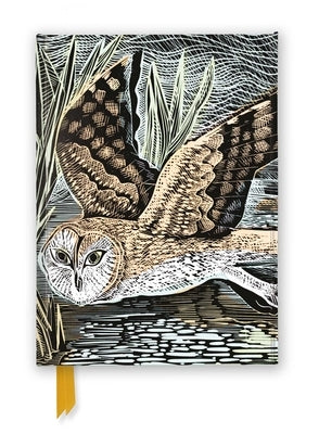 Angela Harding: Marsh Owl (Foiled Journal) by Flame Tree Studio