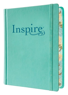 Inspire Bible Nlt, Filament Enabled (Hardcover Leatherlike, Aquamarine) by Tyndale