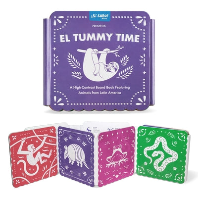 El Tummy Time: A High-Contrast Board Book Featuring Animals from Latin America by Alfaro, Mike