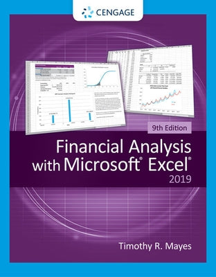 Financial Analysis with Microsoft Excel by Mayes, Timothy R.