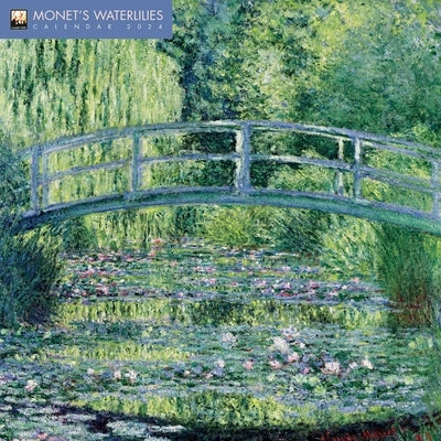 Monet's Waterlilies Wall Calendar 2024 (Art Calendar) by Flame Tree Studio
