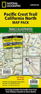 Pacific Crest Trail: California North [Map Pack Bundle] by National Geographic Maps