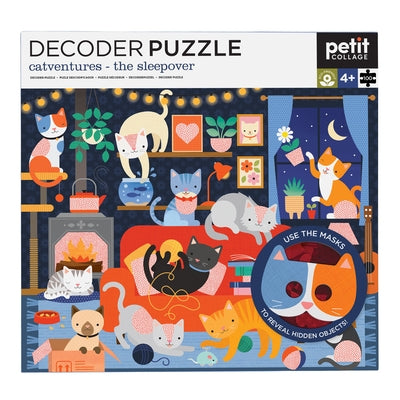 Catventures Decoder Puzzle by Petit Collage