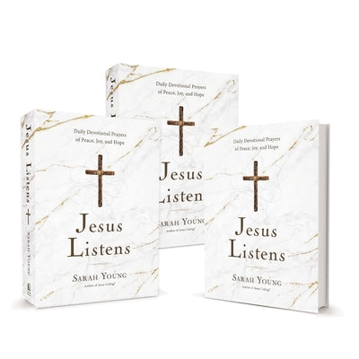 Jesus Listens, 3-Pack: Daily Devotional Prayers of Peace, Joy, and Hope (the New 365-Day Prayer Book) by Young, Sarah