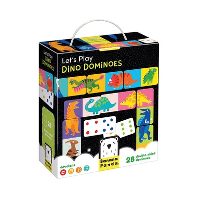 Let's Play Dino Dominoes 2+ Toddler Game by Banana Panda