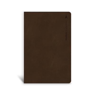 CSB Student Study Bible, Brown Leathertouch by Csb Bibles by Holman