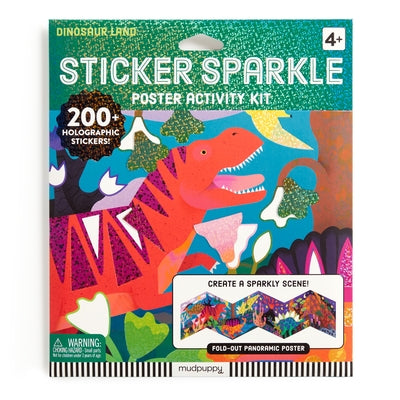 Sticker Set Dinosaur Land by Galison