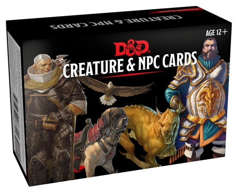 Dungeons & Dragons Spellbook Cards: Creature & Npc Cards (D&d Accessories) by Dragons