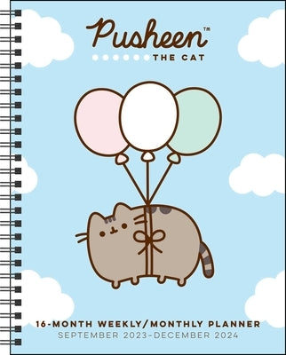 Pusheen 16-Month 2023-2024 Weekly/Monthly Planner Calendar by Belton, Claire