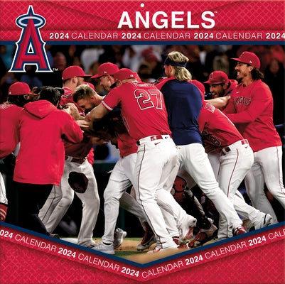 Angels 2024 12x12 Team Wall Calendar by Turner Sports
