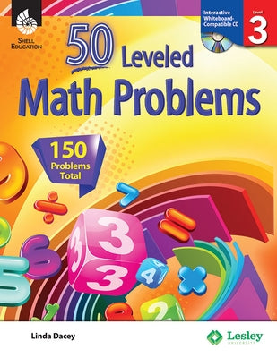 50 Leveled Math Problems Level 3 by Dacey, Linda