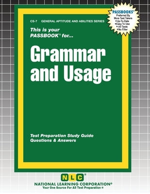 Grammar and Usage by Passbooks