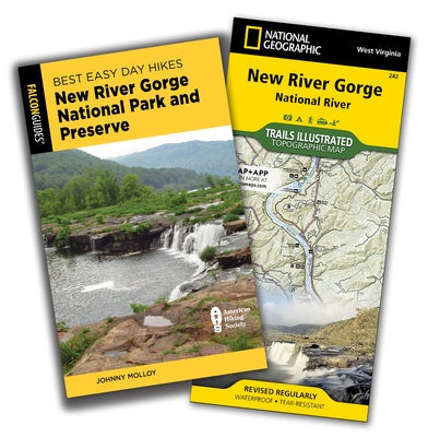 Best Easy Day Hiking Guide and Trail Map Bundle: New River Gorge National Park and Preserve by Molloy, Johnny