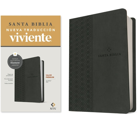 Biblia Valor Prémium Ntv Con Filament (Sentipiel, Gris) by Nueva TraducciÃ³n Viviente