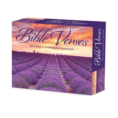 Bible Verses 2025 6.2 X 5.4 Box Calendar by Willow Creek Press