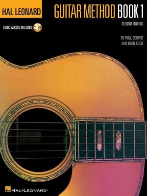Hal Leonard Guitar Method Book 1: Bk/Online Audio - Guitar Instruction for Teachers and Beginner Students - Educational Book with Easy-To-Follow Forma by Schmid, Will