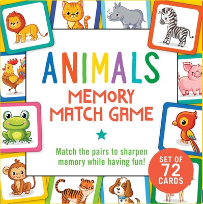 Animals Memory Match Game (Set of 72 Cards) by Peter Pauper Press