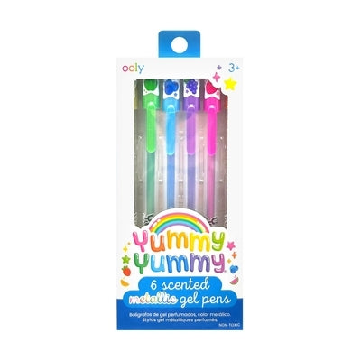 Yummy Yummy Scented Gel Pens - Metallic (Set of 6) by Ooly