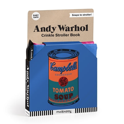 Andy Warhol Crinkle Fabric Stroller Book by Mudpuppy