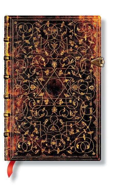 Paperblanks Grolier Grolier Ornamentali Hardcover Mini Lined Clasp Closure 240 Pg 120 GSM by Paperblanks
