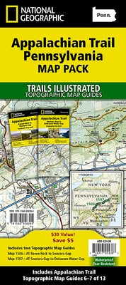 Appalachian Trail: Pennsylvania [Map Pack Bundle] by National Geographic Maps