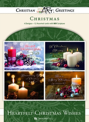 Boxed Cards - Asst - Christmas - Heartfelt Christmas Wishes KJV by Warner Press