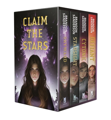Skyward 4-Book Boxed Set: Skyward; Starsight; Cytonic; Defiant by Sanderson, Brandon