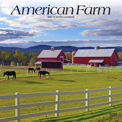 American Farm 2024 Square by Browntrout