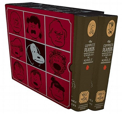 The Complete Peanuts 1955-1958: Gift Box Set - Hardcover by Schulz, Charles M.