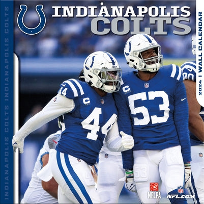 Indianapolis Colts 2024 12x12 Team Wall Calendar by Turner Sports
